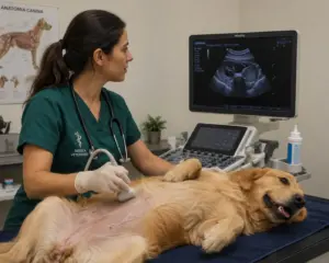 serviço de ultrassom veterinário